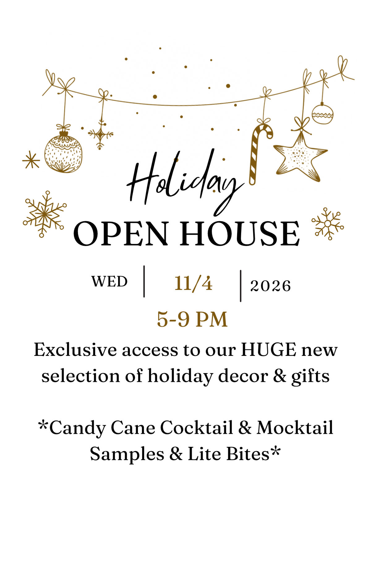 Holiday Open House