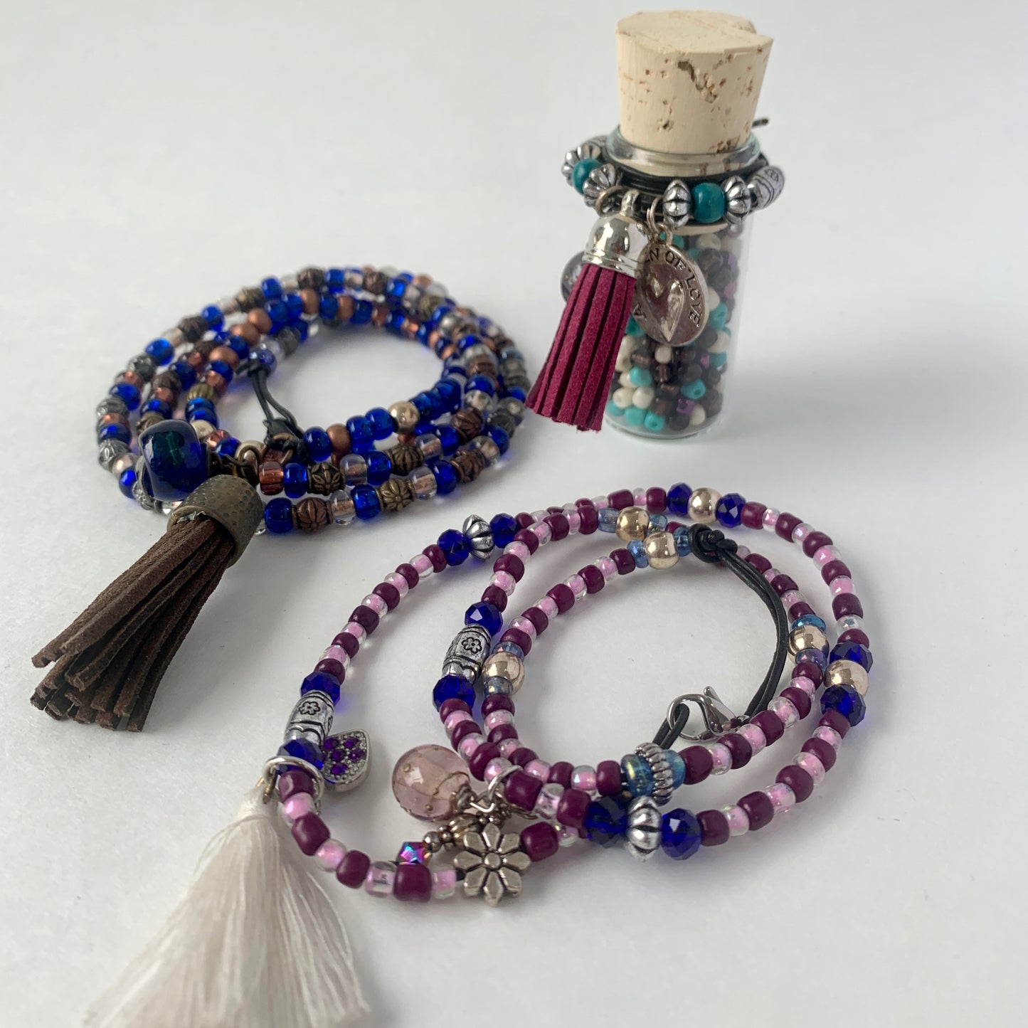 Bead Necklace or Wrap Bracelet Kit