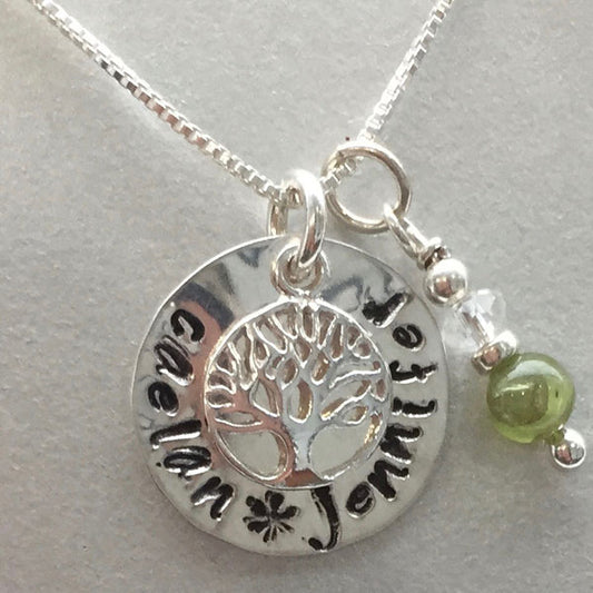 Stamped “Mothers’ Necklace”