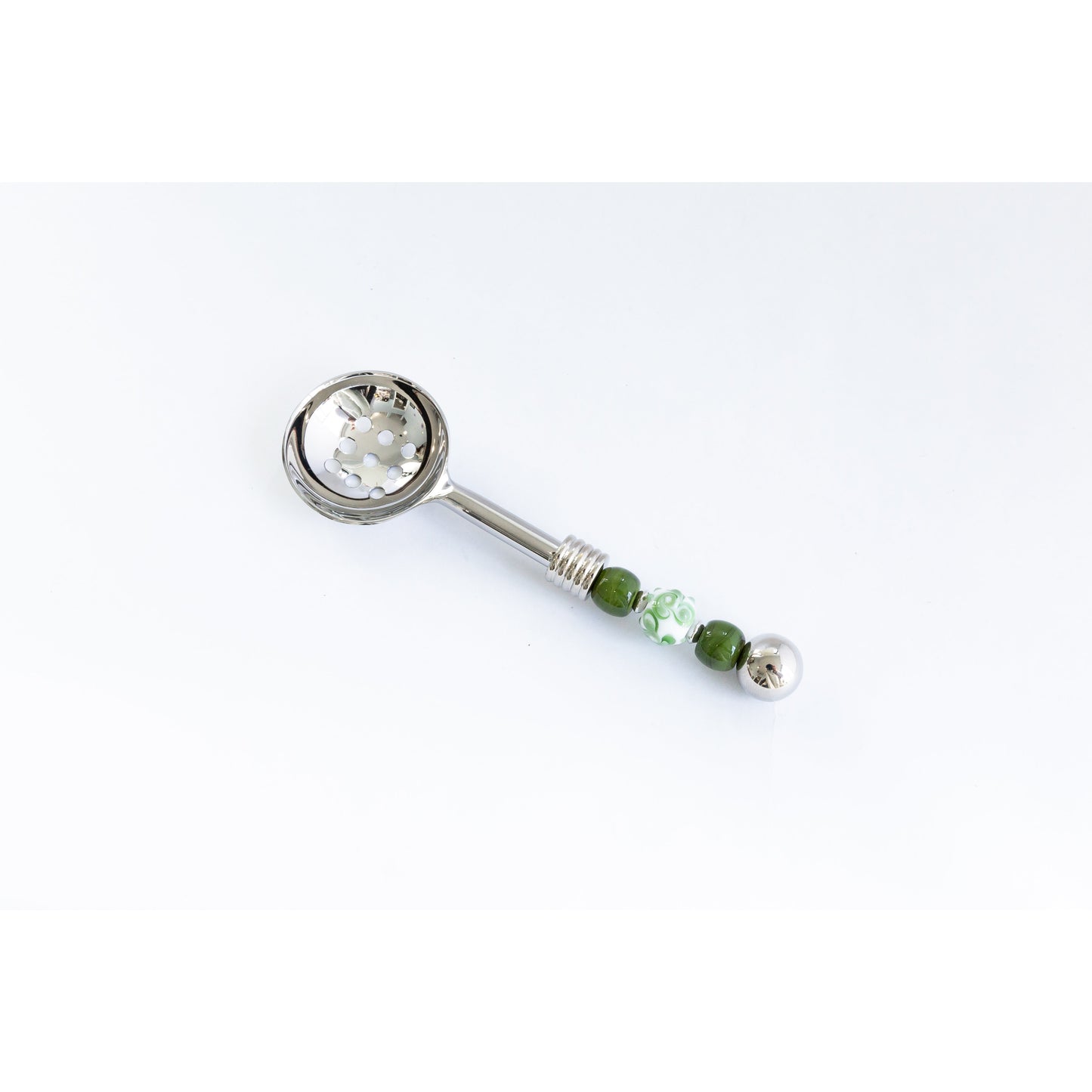 Salsa/Olive Spoon-Green waves