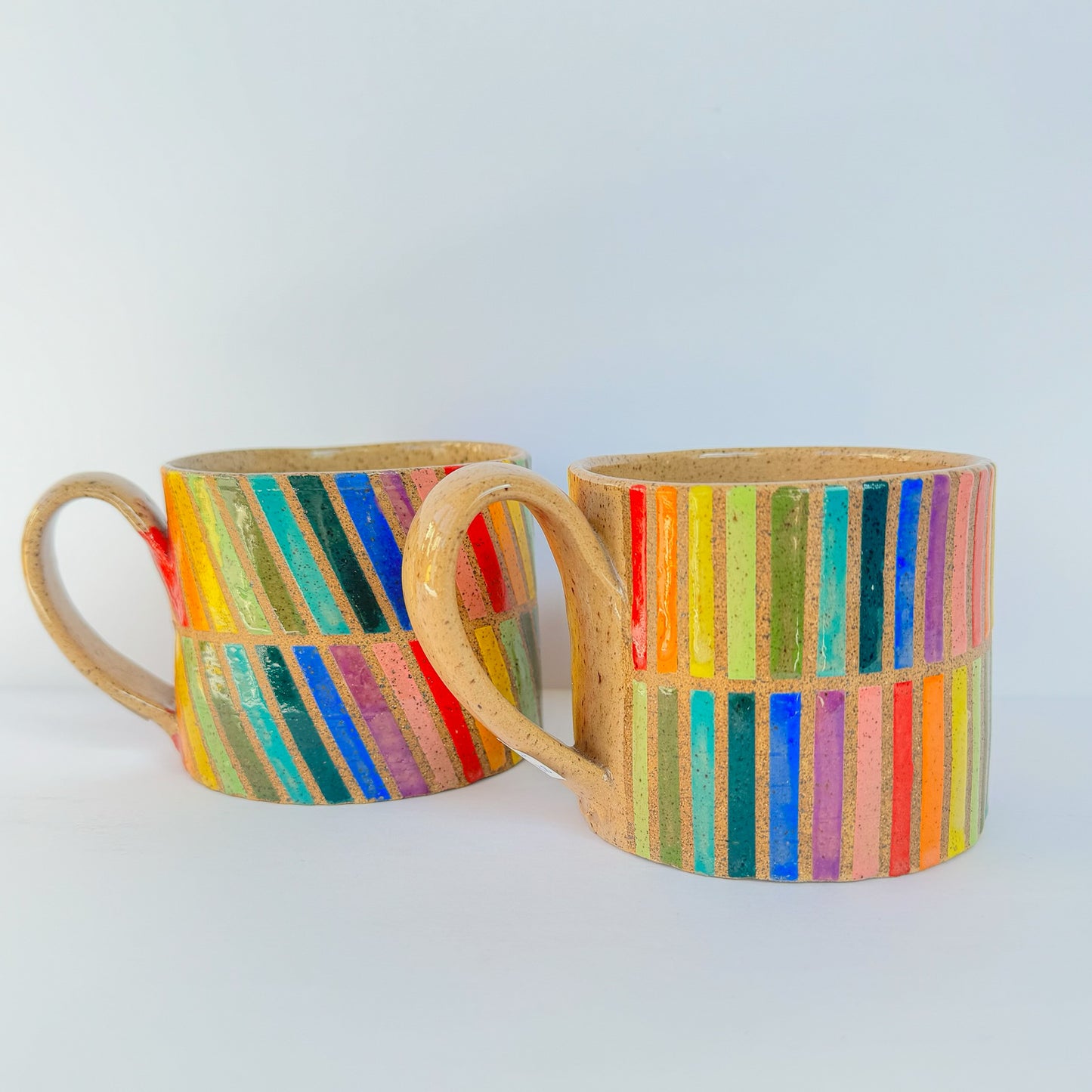 Sarah Williams Ceramics - Rainbow Mugs