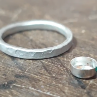 Silver Rings with Gemstones
