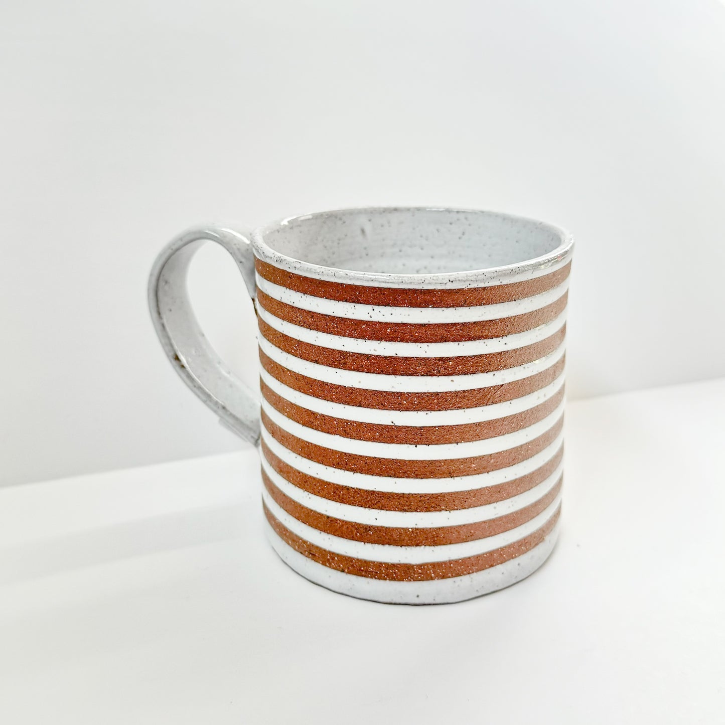 Sarah Williams Ceramics - White Stripe Mugs