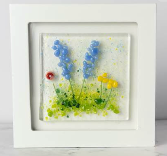 Garden Flowers Framed