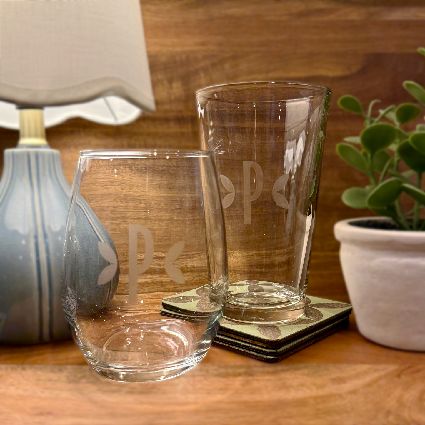 Glass Etching with The Hello Home Co.