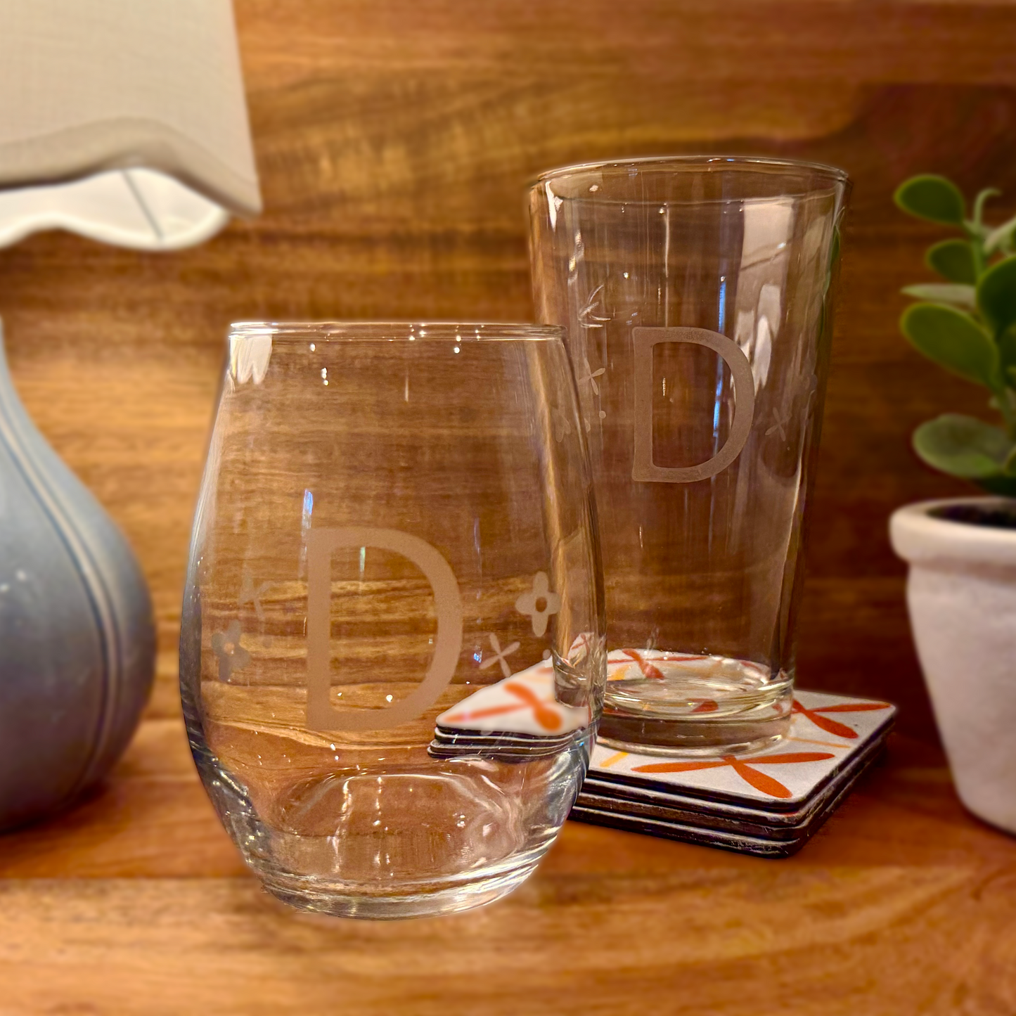 Glass Etching with The Hello Home Co.