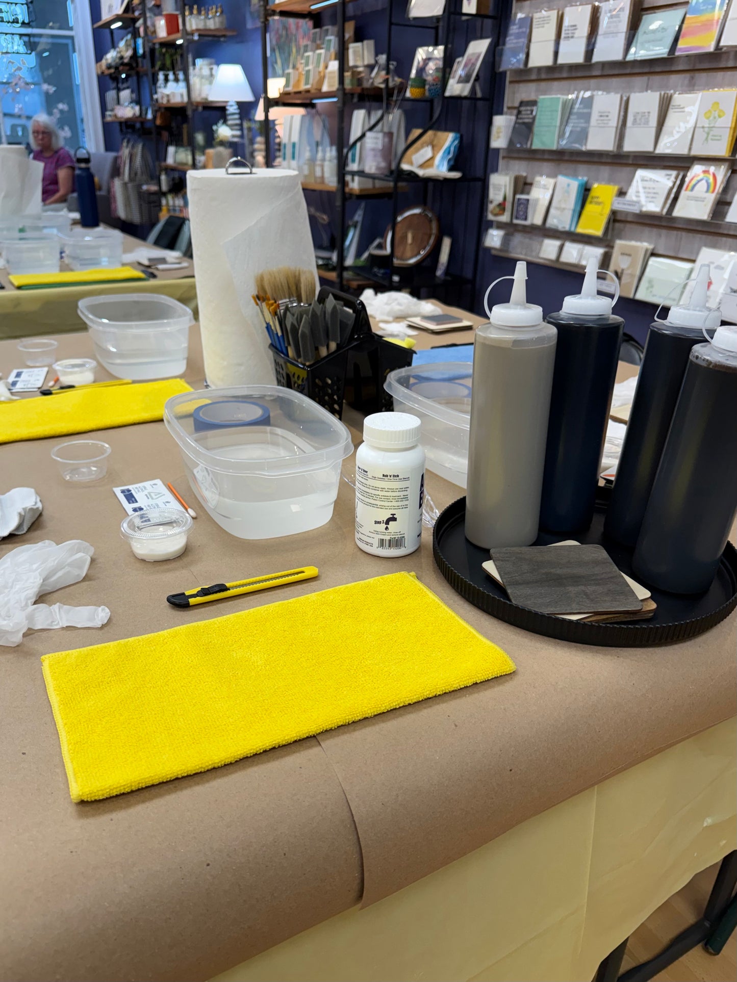 Glass Etching with The Hello Home Co.