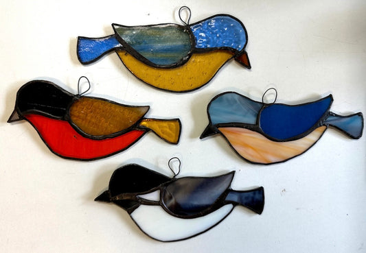 Stained Glass Birds with Jena DelCid