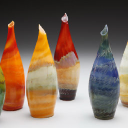 Stalagmite Vase - Jim Loewer Glass