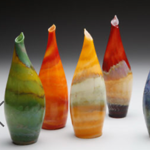 Stalagmite Vase - Jim Loewer Glass