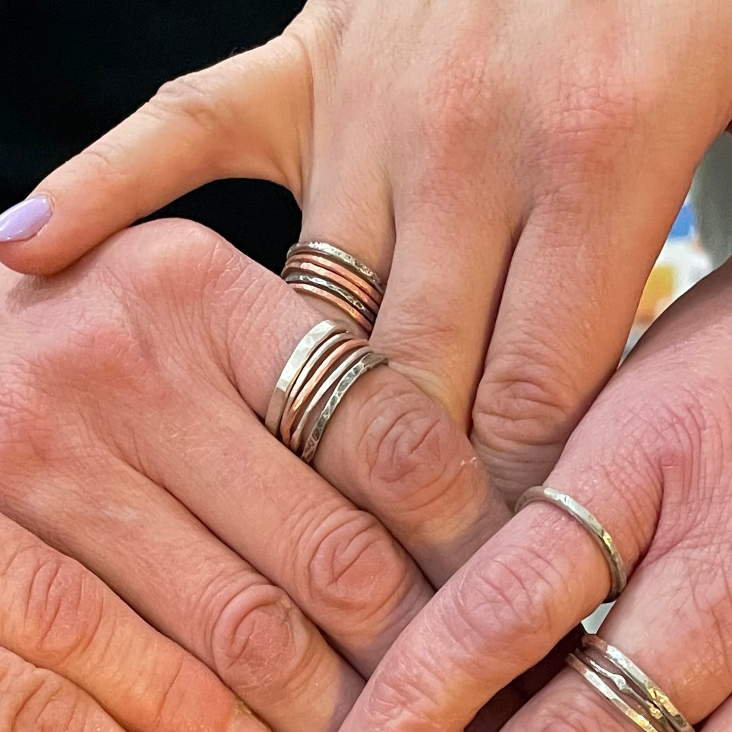 Stacking Silver Rings Workshop