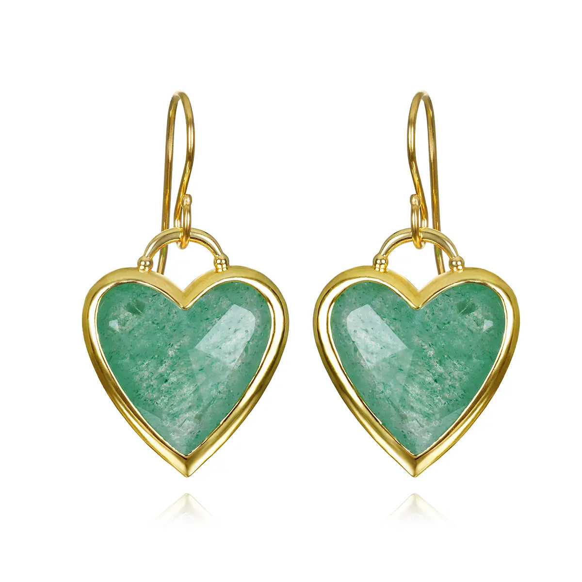 Framed Heart Dangles