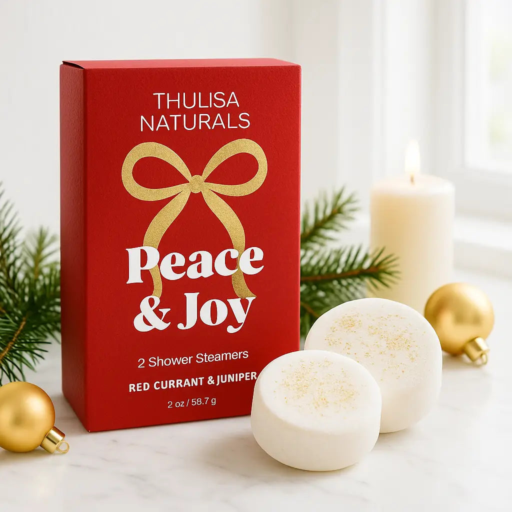 Christmas Red Currant and Juniper Shower Steamers Gift Set