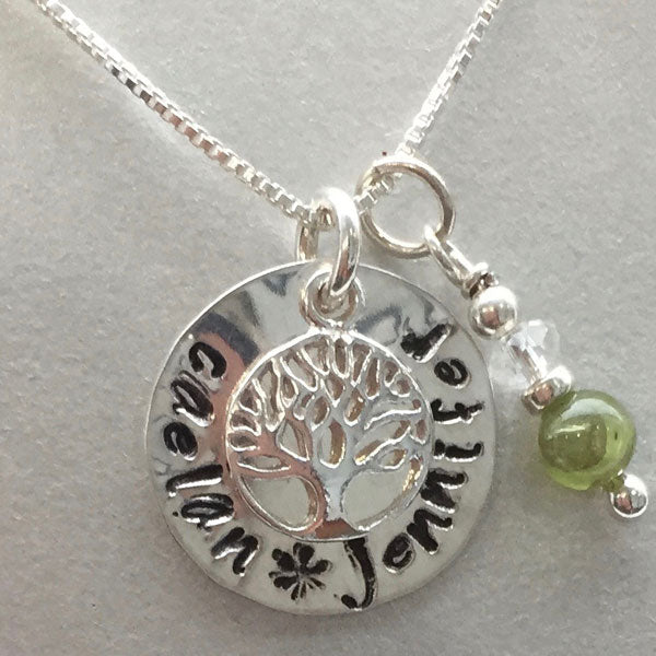 Stamped “Mothers’ Necklace”